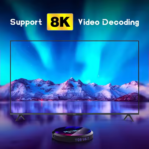 NEW H96 MAX RK3528 Android 13 Smart TV Box Quad Core 4G 64GB 32GB 4K 8K Wifi6 2.4G&5G BT5.0 AV1 3D M