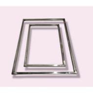 / cookie frame stainless steel cookie dough leveling frame
