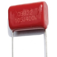 JIADO   capacitor  105j 5Pcs Super Capacitor 400v/105j 1uf Pitch 20mm Cbb22 1uf 400V