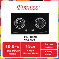[Ready Stock in Puchong] FIRENZZI Cooking Gas Hob / Built In Glass Hob / Gas stove FGH-8628