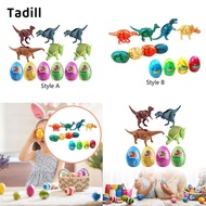 Tadill 12x Jumbo Dinosaur Deformation Eggs,Creative Home Kids Easter Basket Gifts Fillers,Easter Egg