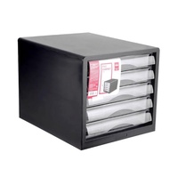 Deli Plastic File Cabinet 5 Drawers 9775