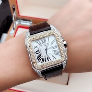 Cartier Cartier Santos Series Automatic Mechanical Watch Men's 18K Gold W20072X7