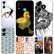 Case For TECNO POVA NEO 2 NEO 5G LE6J 4 PRO LG8N Phone Cover Lovely animals