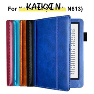 KAIKXIN N613 Protective Cover, Leather Shockproof E-Reader , Premium 6 Inch Soft Microfiber Lining F