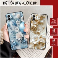 Samsung A04 / A04E case with colorful flower print phone case