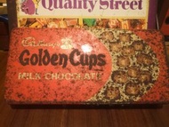 🈹中古英國吉百利朱古力鐡盒