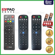 【FREE BATTERY AAA X2】 ORIGINAL EVPAD Remote Control for EVPAD 3S 3 3Max 3plus 2S Pro+ 5S 5P 5MAX 5X 