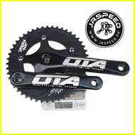 ✅ ◶ ✷ OTA Alloy Crankset 48T Single Speed Fixie Fixed Gear Bike Jrspeed