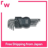 สีน้ำตาลแดงชุดประแจมือ Torx L Type 2116LG/8H