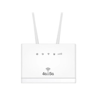 1Set RJ45 LAN WAN External Antenna Wireless Hotspot with Sim Card Slot 4G SIM Card Router ABS