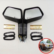 FENDER MIRROR PAIR RH LH SET CUSTOM RARE RETRO FOR TOYOTA COROLLA E30 KE30 KE35 37 KE38 KE51 55 Year