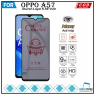 Tempered Glass Oppo A57 A77S A77 Anti-Scratch Full Cover Glass