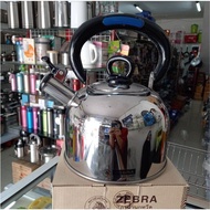 113501 Whistling Kettle 3 liter Major Zebra Thailand, SUS 304