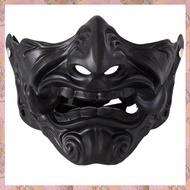 Japan Halloween Fancy Ball Mask Japanese Devil Ghost Samurai Noh Cosplay Mask