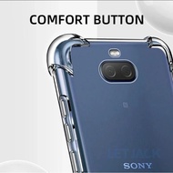 SONY Anticrack softcase Xperia 10 corners reject docomo global Au