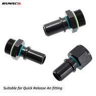 -8AN/-10AN Male Orb to SAE adapter Quick Connect Female/Male head Tube Adapter Fitting