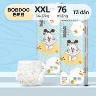 [Sản phẩm MỚI! Giảm 5% - Hạn thời gian] Bobdog Combo 2 Tã/bỉm dán Gá Gá  - 2 Gói S108 M100 L92 XL84 