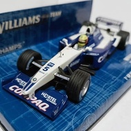 Mini Cut 1/43 Williams BMW Championship Car Model BMW FW23 F1 Win San Marino 20012001Saint Marino St
