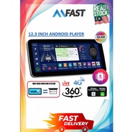 Car Android Player TS10S 7862S 8 Core 12.3 Inch 4GB+64GB 360° Live Recording 4G Carplay For Perodua 