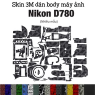 3M Skin stickers for Nikon D780 [Many models] | Protective film for camera body D780 anti-slip