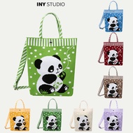 2025 Summer Panda Portable Knitted Bag Female Chengdu Panda Grandpa Souvenir Diagonal Hand-carrying 