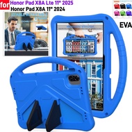 For Honor Pad X8A 11" 2024 Kids EVA Shockproof Case Handle Stand Cover For Honor Pad X8A Lte X8a LTE