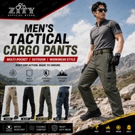 ZITY X11 Mens Outdoor Tactical Cargo Pants Durable Workwear Multi Pocket Combat Trousers