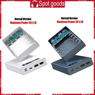 WIN Detachable LCD Display DIY 5x18650  for Case  for Shell External Box without  Powerbank Protecto