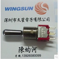 1A24-GXFPPCSE 1A24 UK ELEDIS Button Switch Red Pure Copper Six-legged