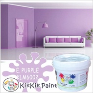 KLM6002 E PURPLE ( 7L ) EMULSION PAINT Cat Interior / Ceiling / WALL FINISH / CAT RUMAH / EASY CLEAN