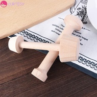 CURTESY Tart Tamper Kitchen Cake Shaping Wooden Home Egg Tart Pusher Pastry Tools