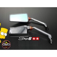 Mirror side mirror Motorcycle Accessories ✍koso Stage 6 f1 Sidemirror Authentic Universal side mirro