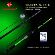 SPARTA JAKKARU 562 SPINNING ROD 8-17lb