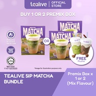 TEALIVE SIP MATCHA BUNDLE (MATCHA + MATCHA/HOJICHA PLUSHIE)