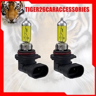 1 Pair / 2 Pcs H9006 9006 HB4 Super Bright Yellow Halogen Bulb DC12V 55/60W Car Head Light Headlight