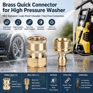 M22 15 Female M22 15Mm Pressure Washer Connector Quick Connect Pressure Washer Quick Connect Kits