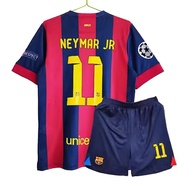 ❁℡☼ Retro 14 15 Barcelona Football Jerseys NEYMAR JR MESSI Vintage Men Soccer Shirts ThailandXAVI6SU