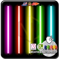 LED Colour Light Tube Weatherproof 4ft T8 18W MultiColor Red Yellow Blue Green RGB Lampu Kedai Makan