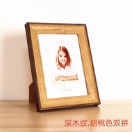 Đơn Giản Khung Tranh A4 Bằng Gỗ 6 Inch Để Bàn 7 Inch 8 Inch Thư Pháp Mảnh Trang Trí Phòng Thu Ảnh Cư