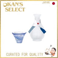 [Made in Japan] Shofuku Cup Mount Fuji Sake Set Gift Box Included (Cup Capacity 35ml, Tokkuri 175ml)