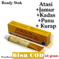 TERBARU!! ZORALIN ATASI  PENYAKIT KULIT ANDA/ KUDIS/ KURAP/ JAMUR/ ALERGI LAINNYA/ OBAT GATAL KULIT/