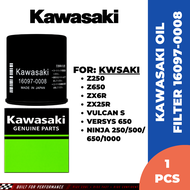 KAWASAKI Oil Filter For Kawasaki Z250/ ER6/ Z800/ Z900/ Z1000/ Ninja 250 500 650 1000 (16097-0008)