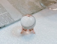 能量擺件 水晶球 原礦  原石 招財消磁 白水晶