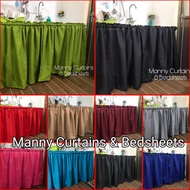 Plain Kitchen Sink Curtain - Short Curtain