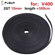 FLSUN V400 Synchronous Timing Belt 500CM 3d Printer Accessories 2GT 10mm Tooth Type Wide Drive Sync