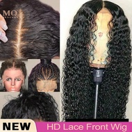 Tóc giả không keo 34 inch Wear And Go 13*4 13*6 4*4 5*5 Tóc giả ren phía trước giống da Full HD Tóc