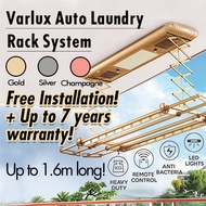 Auto Laundry Rack System/Electric Clothes Drying Rack w Remote Control /LCD/LED/Heater/Fans/UV *FREE INSTALL and 7 YEARS WARRANTY