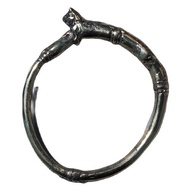 Gelang Kuningan Model Singa Antik