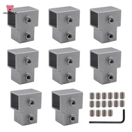 End Rails Clamps Pipe Fitting Connector Tube Connector T- Shaped